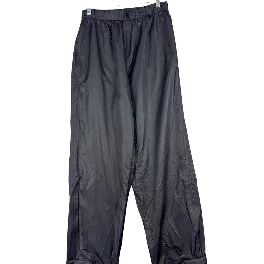 Antigua ANTECH Rain Pants Mens Medium Black Golf Outdoor Waterproof Wind‎ Resist